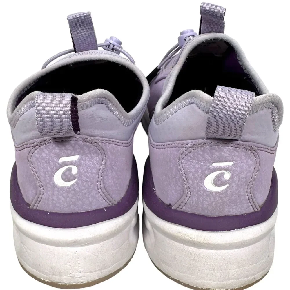 Clove Nursing Sneaker Slip On Shoes Womens 8.5 Men 7 Lilac Lavender Light Purple